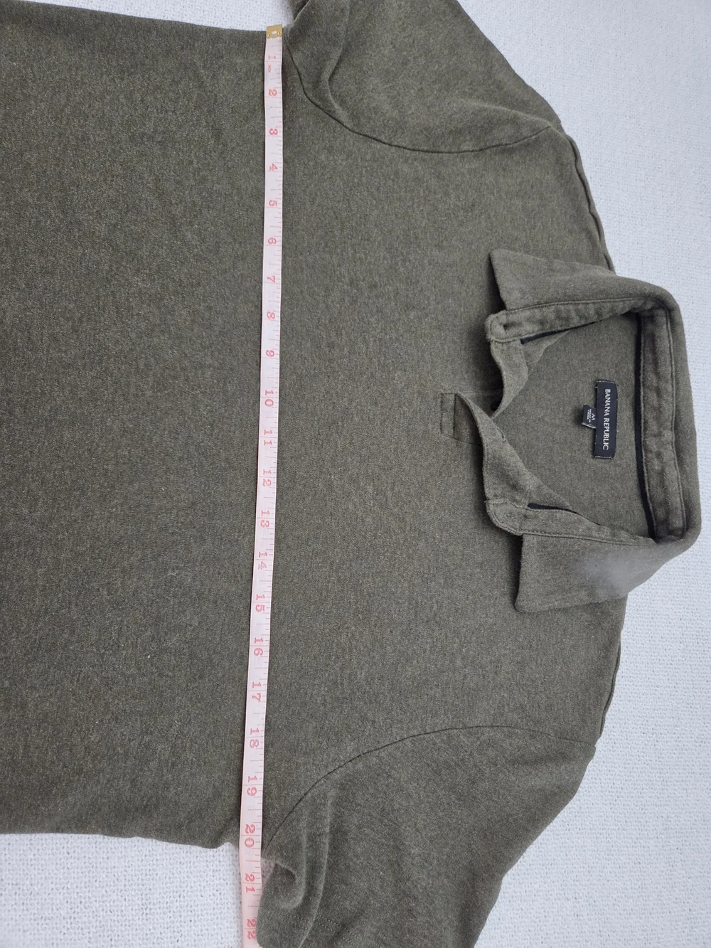 Banana Republic Men’s Olive Green Polo Shirt